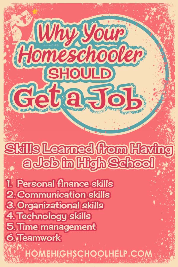 jobs for high school teens 6 skills learned pin