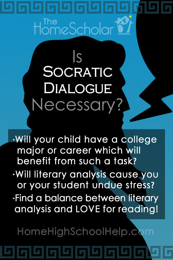 Is Socratic Dialogue Necessary for Homeschoolers?