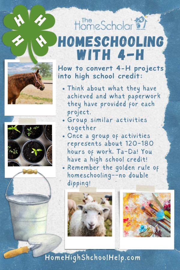 Homeschooling with 4-H