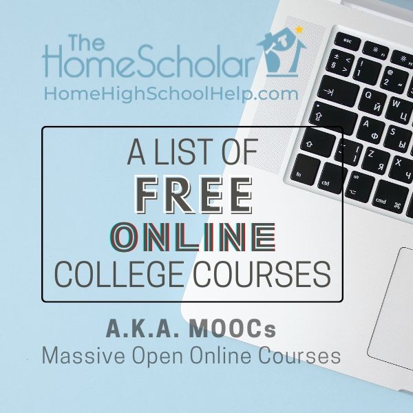 A List of Free Online College Courses