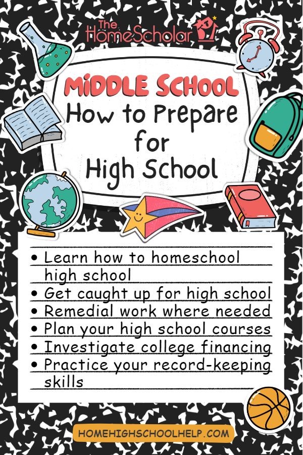 Middle School - How to Prepare for High School