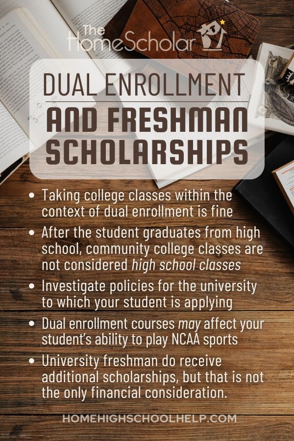 Dual Enrollment and Freshman Scholarships