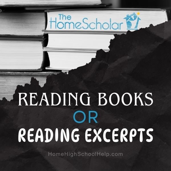 Reading Books or Reading Excerpts